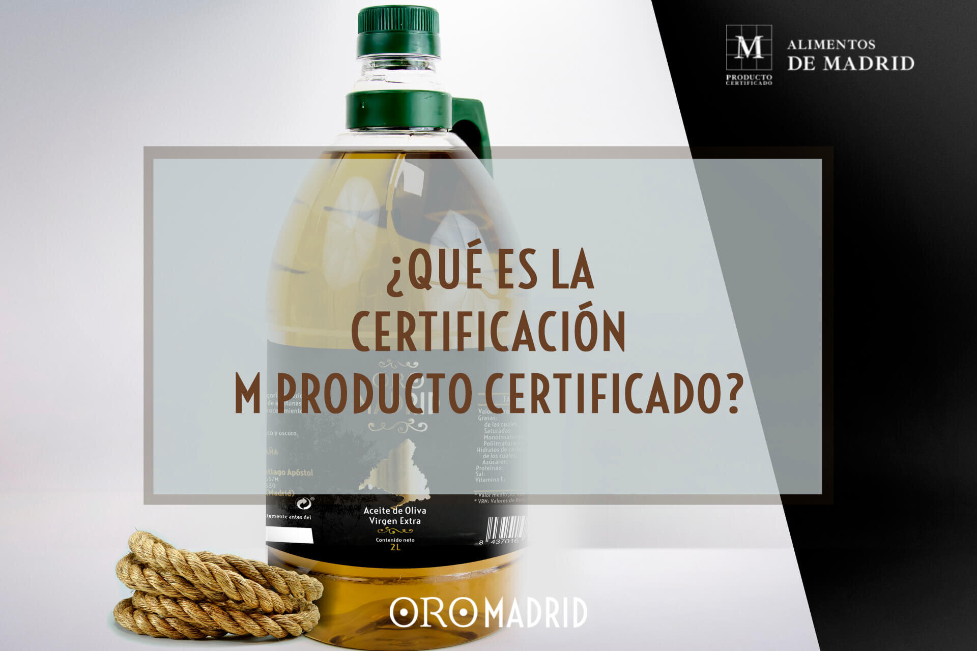 ¿Qué es la certificación M Producto Certificado?